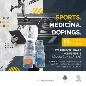 Latvijas Antidopinga biroja konferencē “SPORTS. MEDICĪNA. DOPINGS”