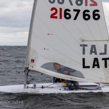 Latvijas sportistiem veiksmīgi starti Igaunijas čempionātā ILCA klasēs